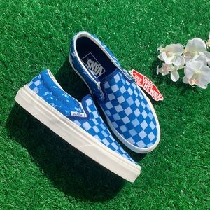 Vans Classic Slip On Floral Blue